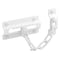 Prime-Line Chain Door Guard, Stamped Steel w/Steel Chain, White Painted  Finish (Single Pack) U 9852 - alternate 1
